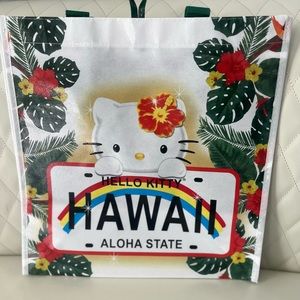 Hello kitty tote/shopping bag. Hawaii exclusive. New with tags